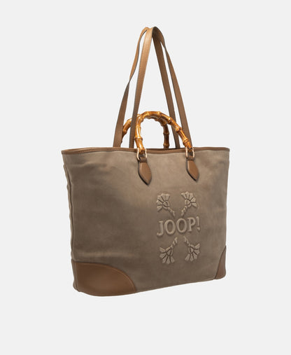 Joop! kožená kabelka tote Khaki 1