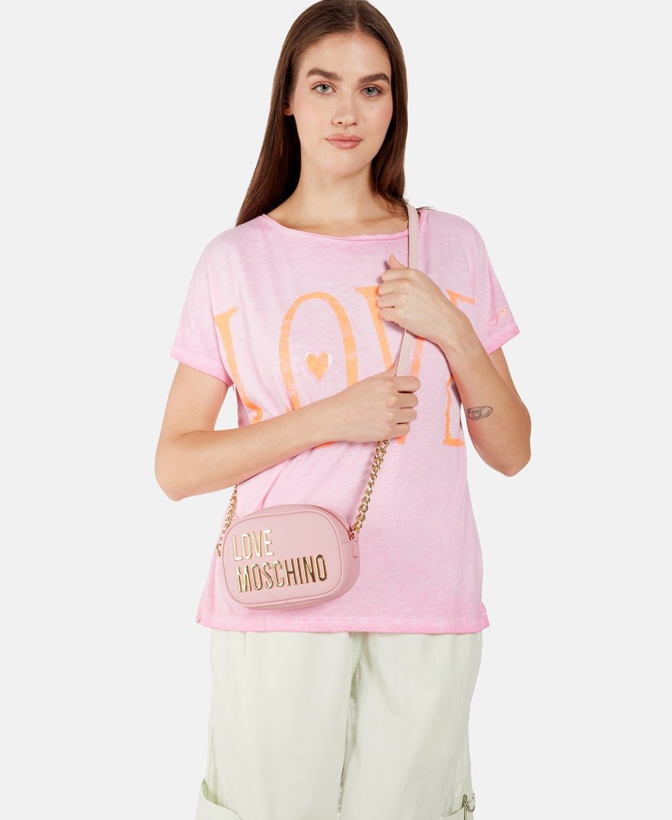 Love Moschino kabelka Starorůžová 5