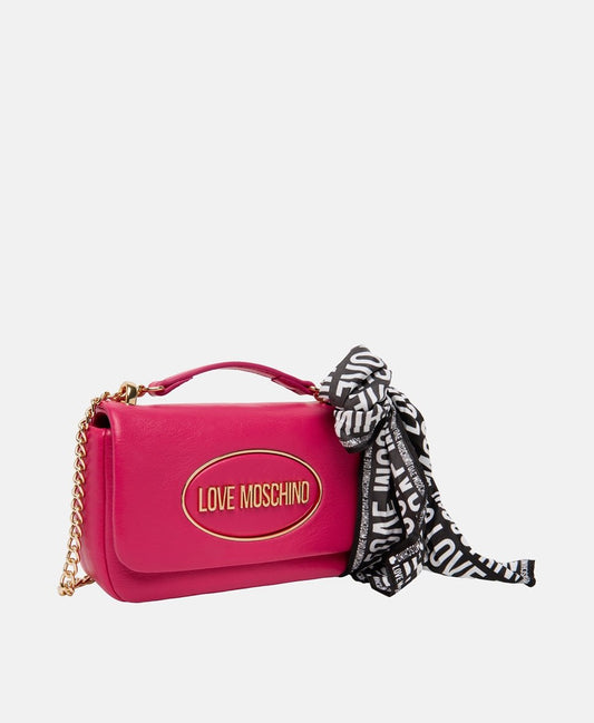 Love Moschino kabelka přes rameno Růžová 1