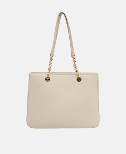 Love Moschino kabelka tote Bílá 4