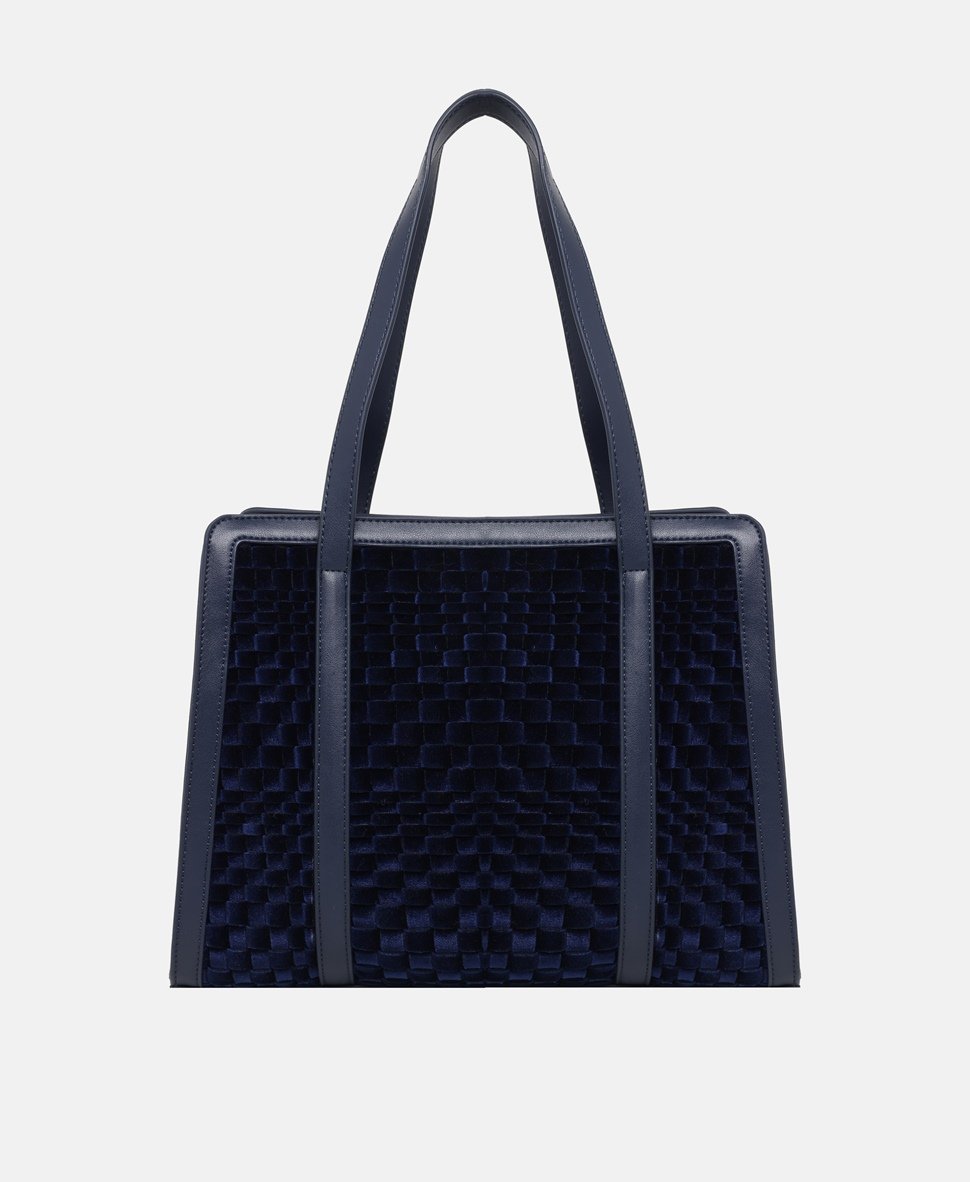 Love Moschino kabelka tote Modrá 4