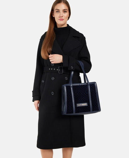 Love Moschino kabelka tote Modrá 5
