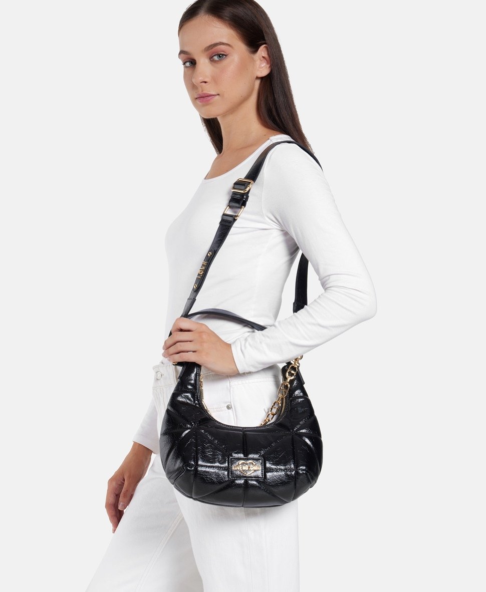 Love Moschino kabelka přes rameno Černá 5