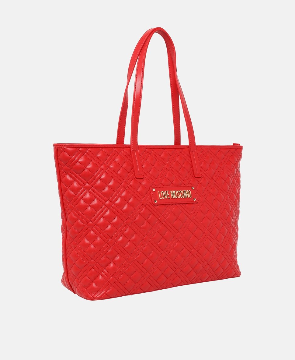 Love Moschino kabelka tote Červená 1