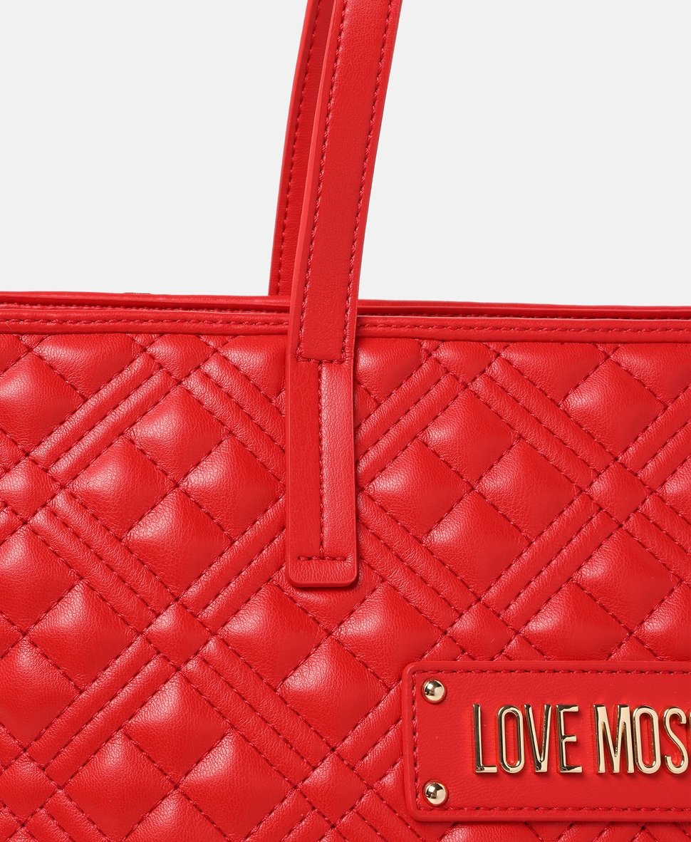 Love Moschino kabelka tote Červená 2