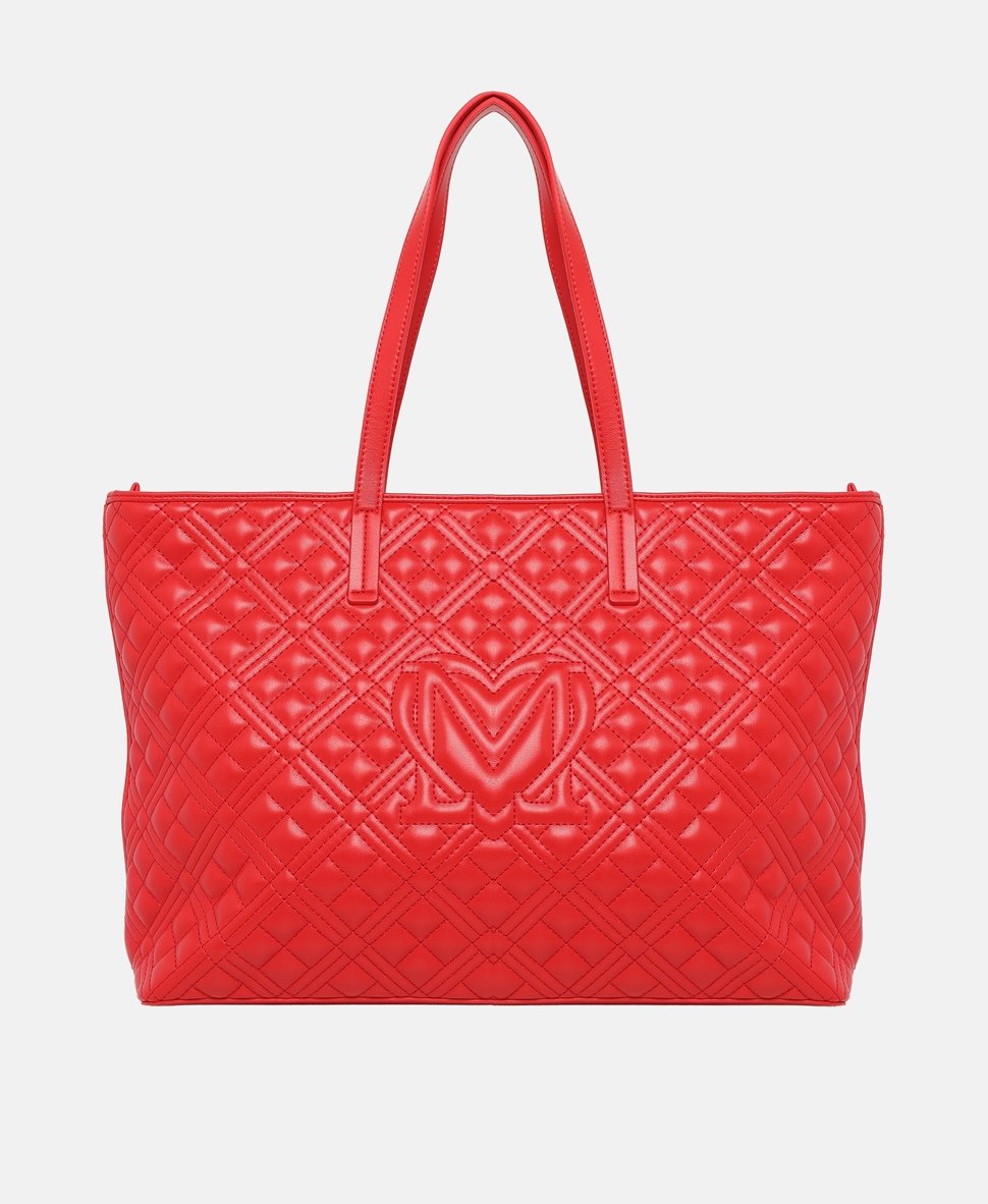 Love Moschino kabelka tote Červená 4