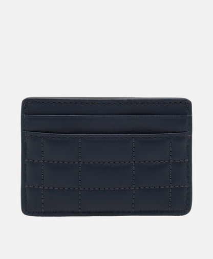 Michael Michael Kors kožené pouzdro na karty Tmavě modrá 2