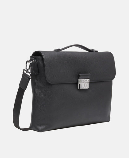 Michael Kors kožená aktovka Černá 1