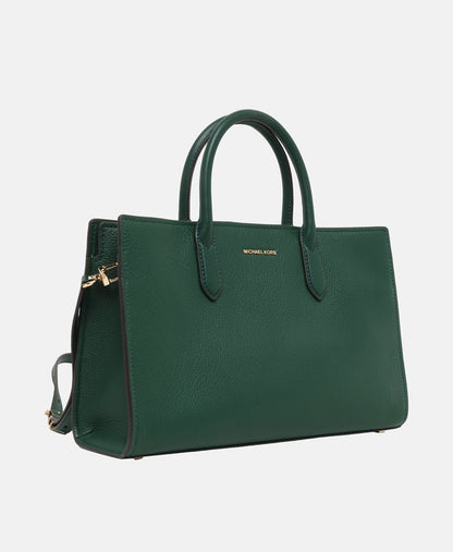 Michael Michael Kors kožená kabelka Zelená 1