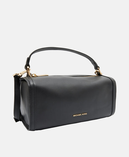 Michael Michael Kors Kožená messenger taška Černá 1