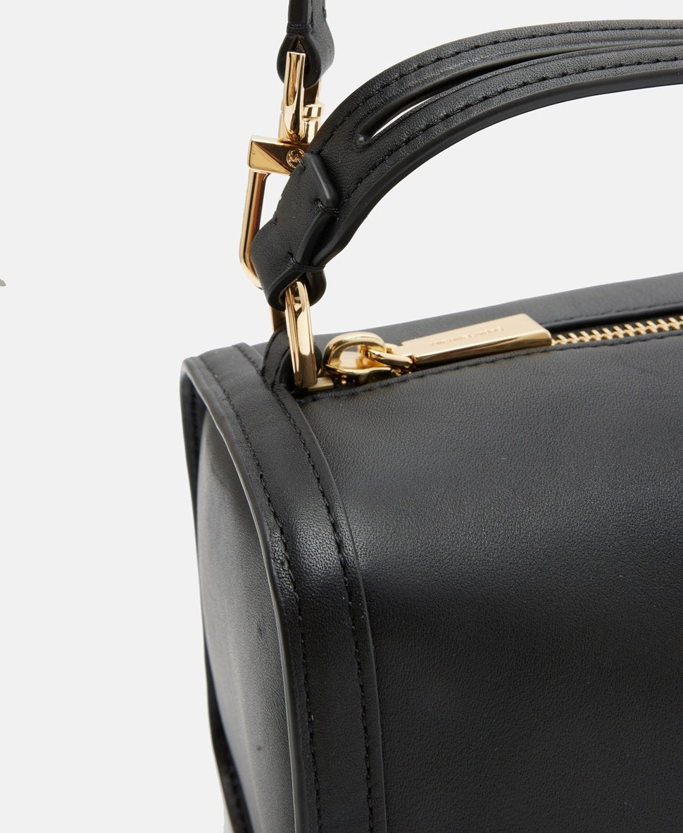 Michael Michael Kors Kožená messenger taška Černá 2