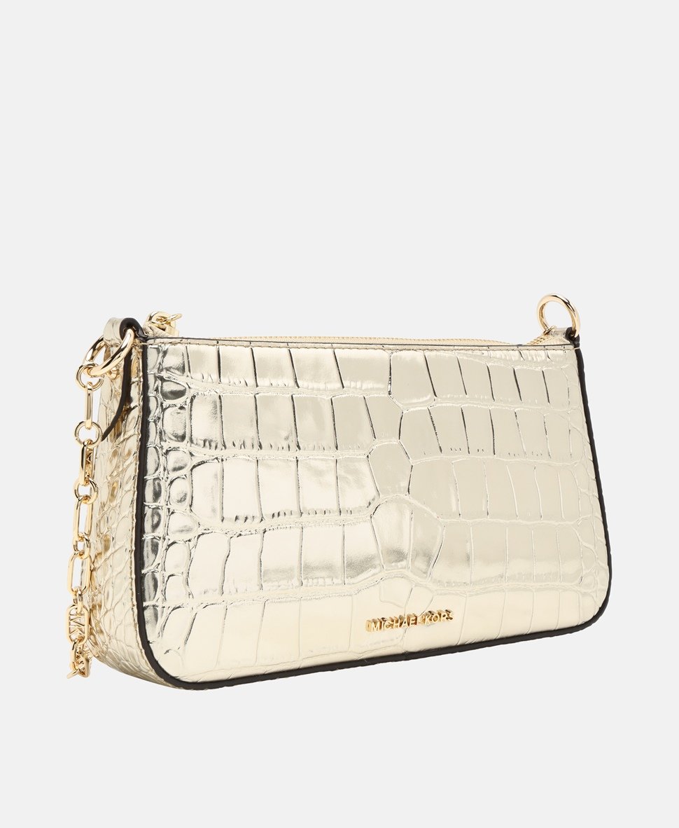 Michael Michael Kors kožená kabelka Zlatá 1