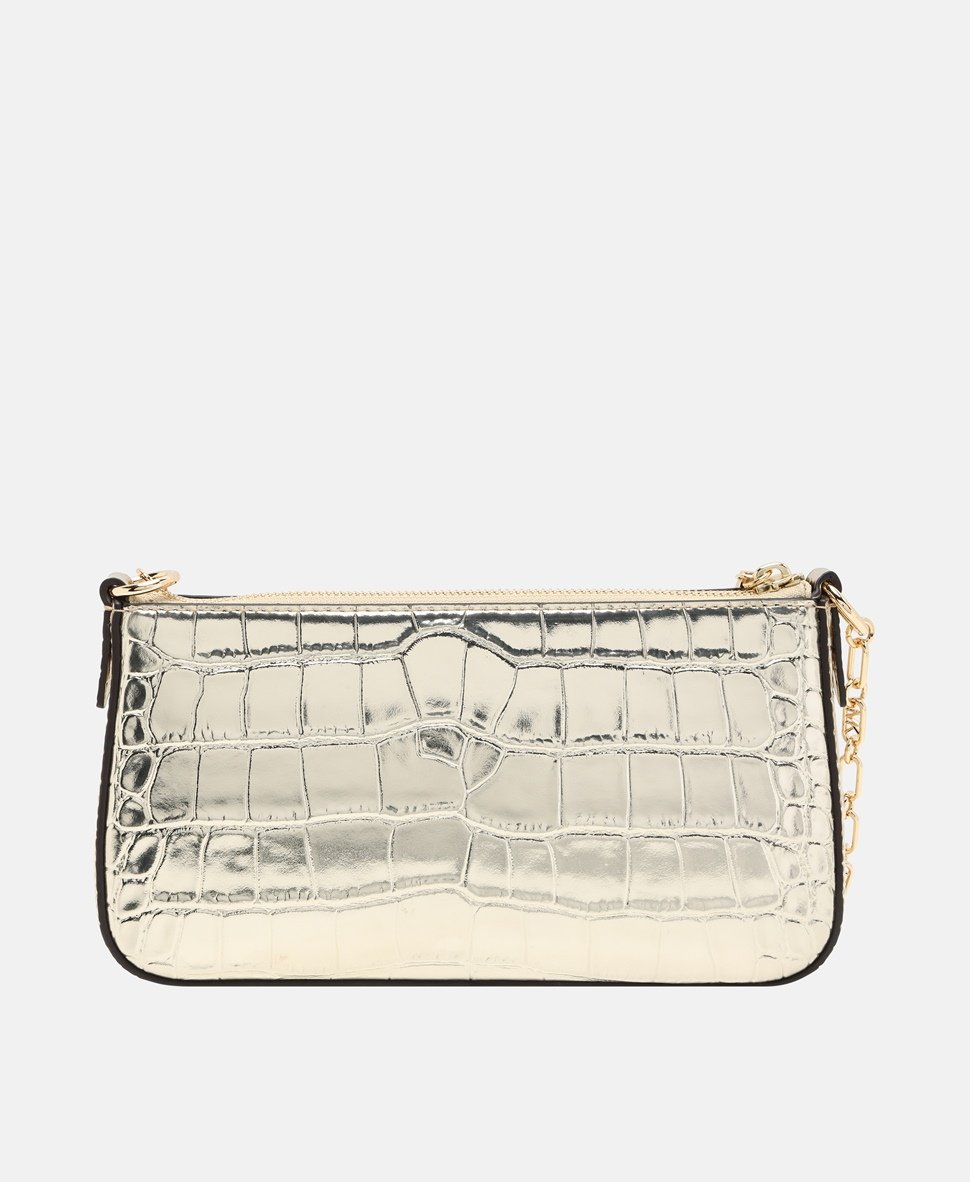 Michael Michael Kors kožená kabelka Zlatá 4
