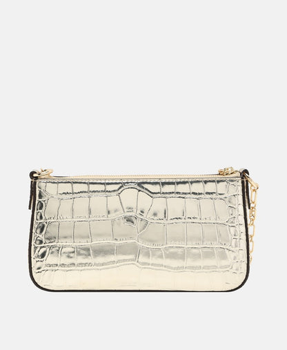 Michael Michael Kors kožená kabelka Zlatá 4