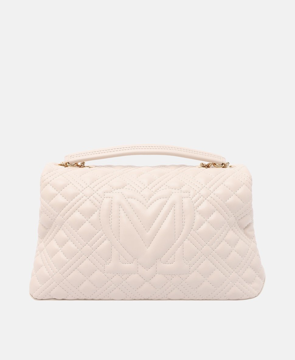 Love Moschino kabelka přes rameno Bílá 4