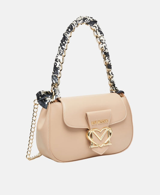 Love Moschino kabelka přes rameno Bílá vlna 1