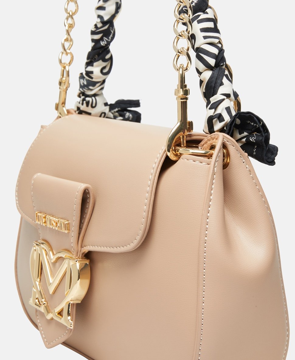 Love Moschino kabelka přes rameno Bílá vlna 2