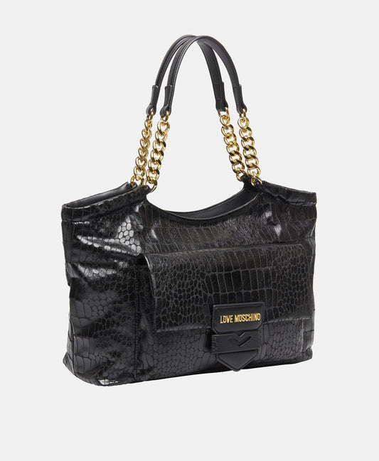 Love Moschino kabelka shopper Černá 1