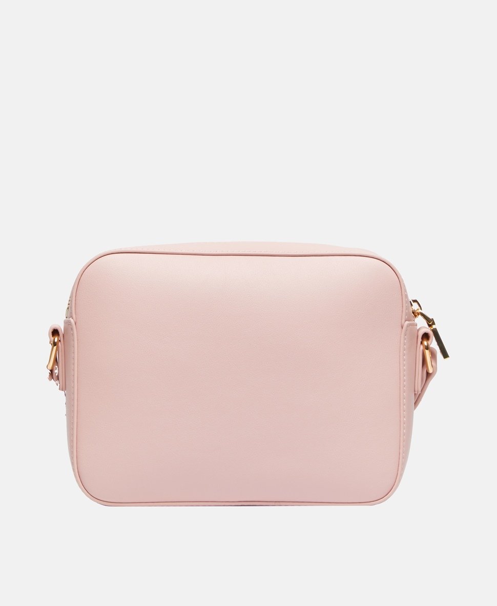 Love Moschino Kožená messenger taška Starorůžová 4