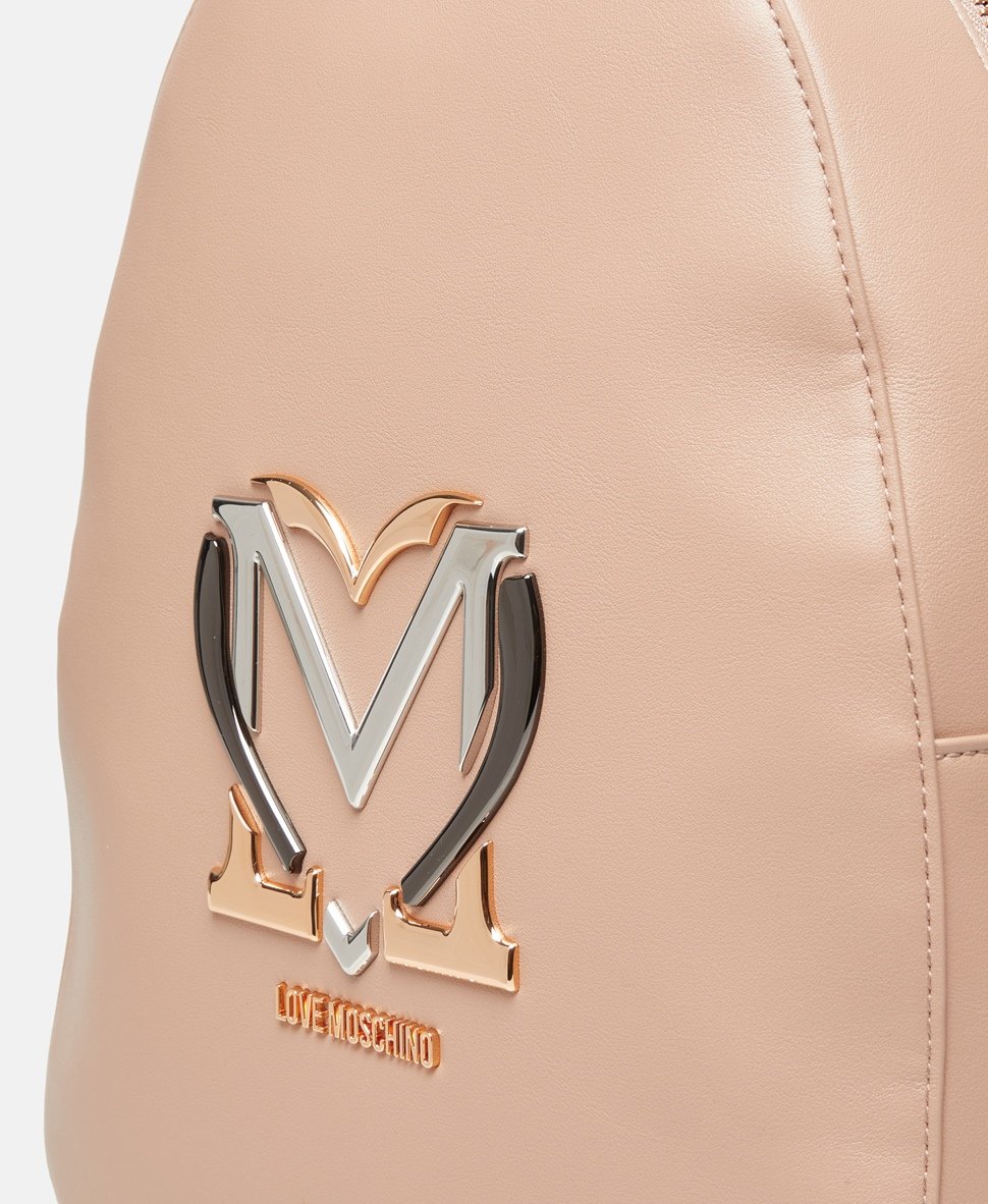 Love Moschino batoh Bílá vlna 2