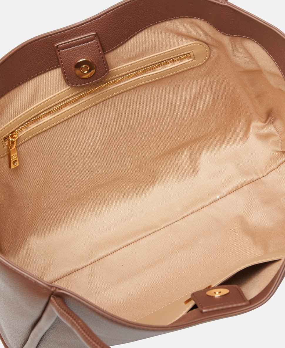 Love Moschino kabelka shopper Tmavě hnědá 3