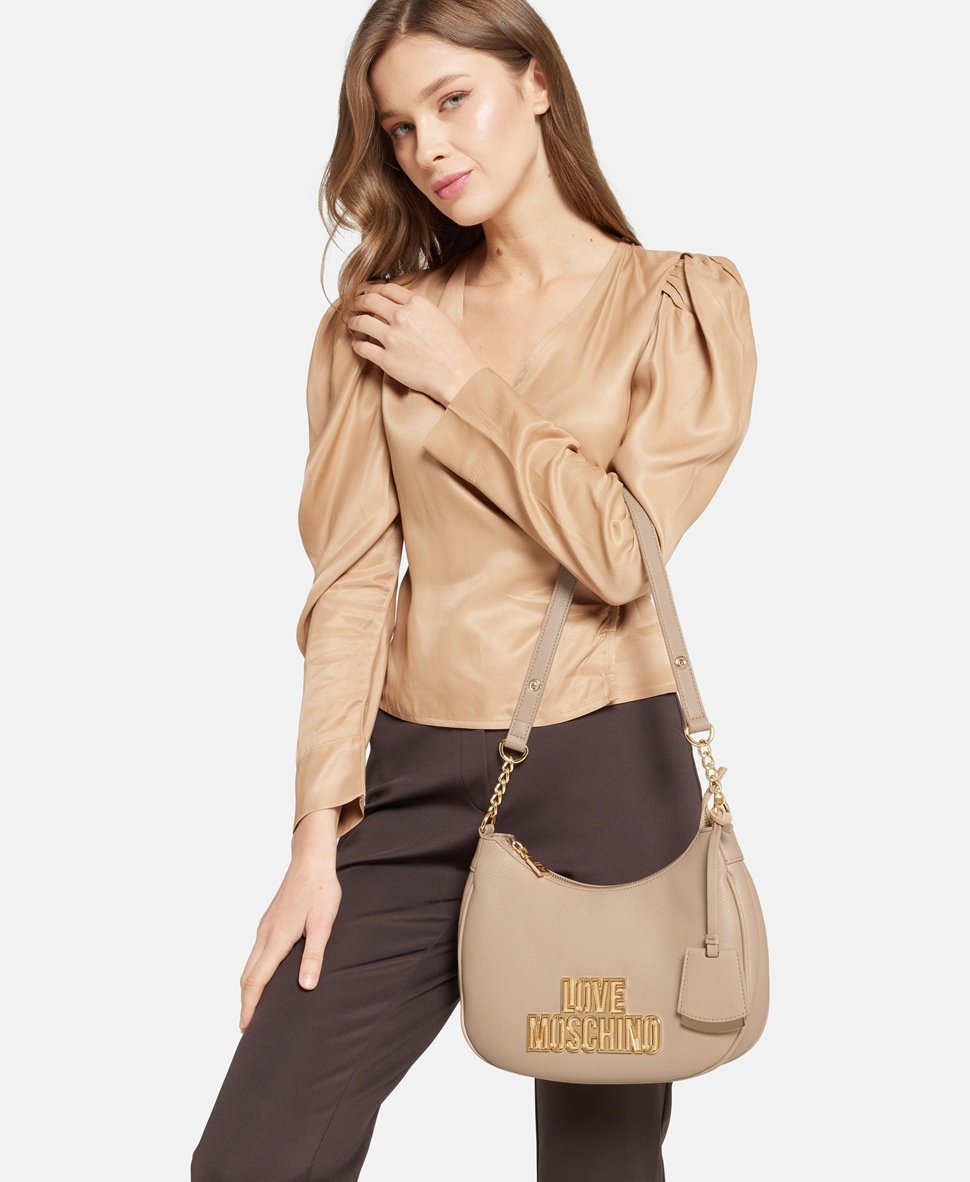 Love Moschino kabelka přes rameno Bílá vlna 5
