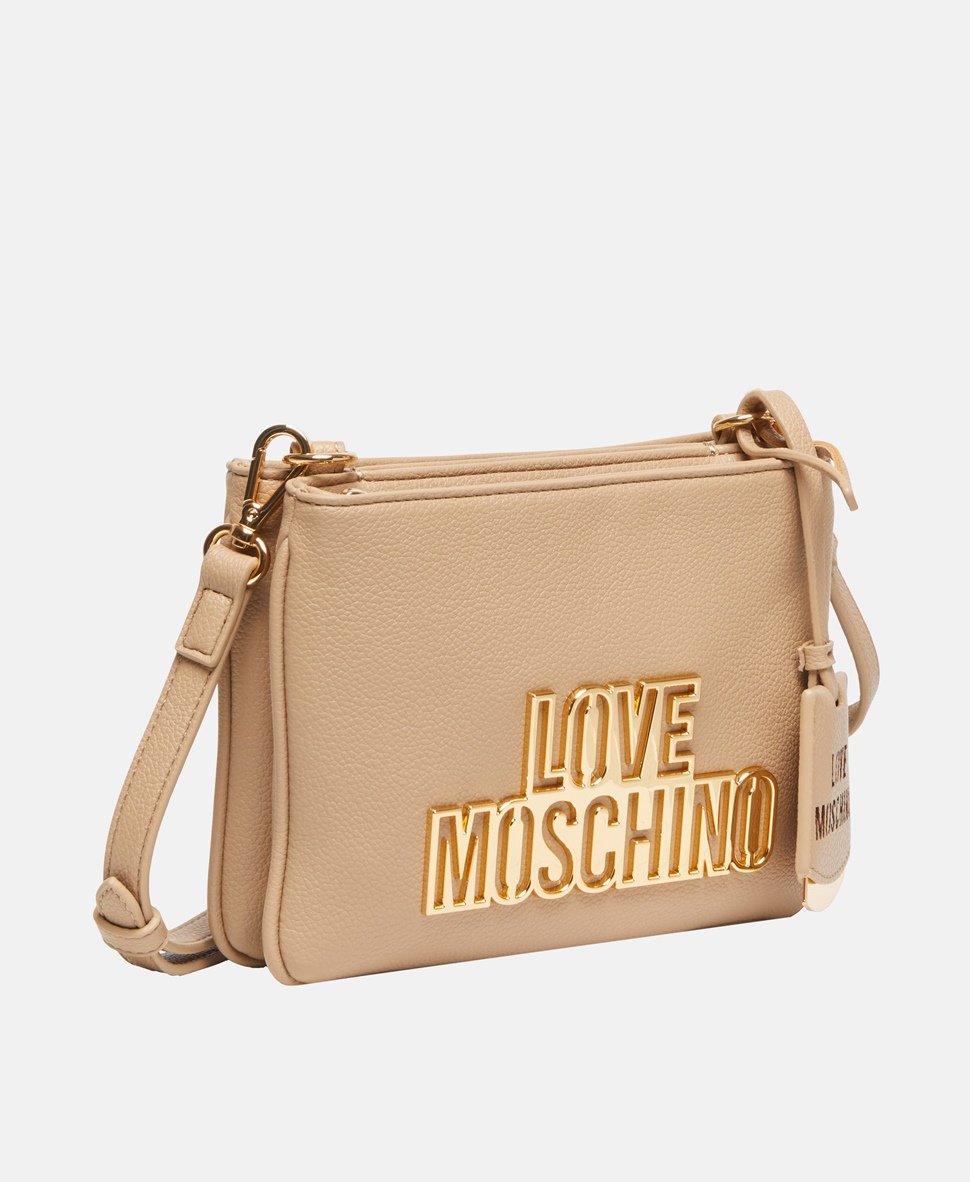Love Moschino taška messenger Bílá vlna 1