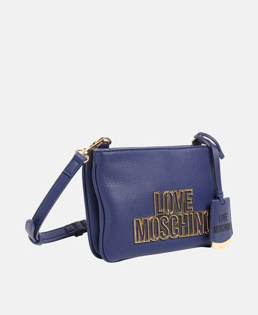 Love Moschino taška messenger Modrá 1