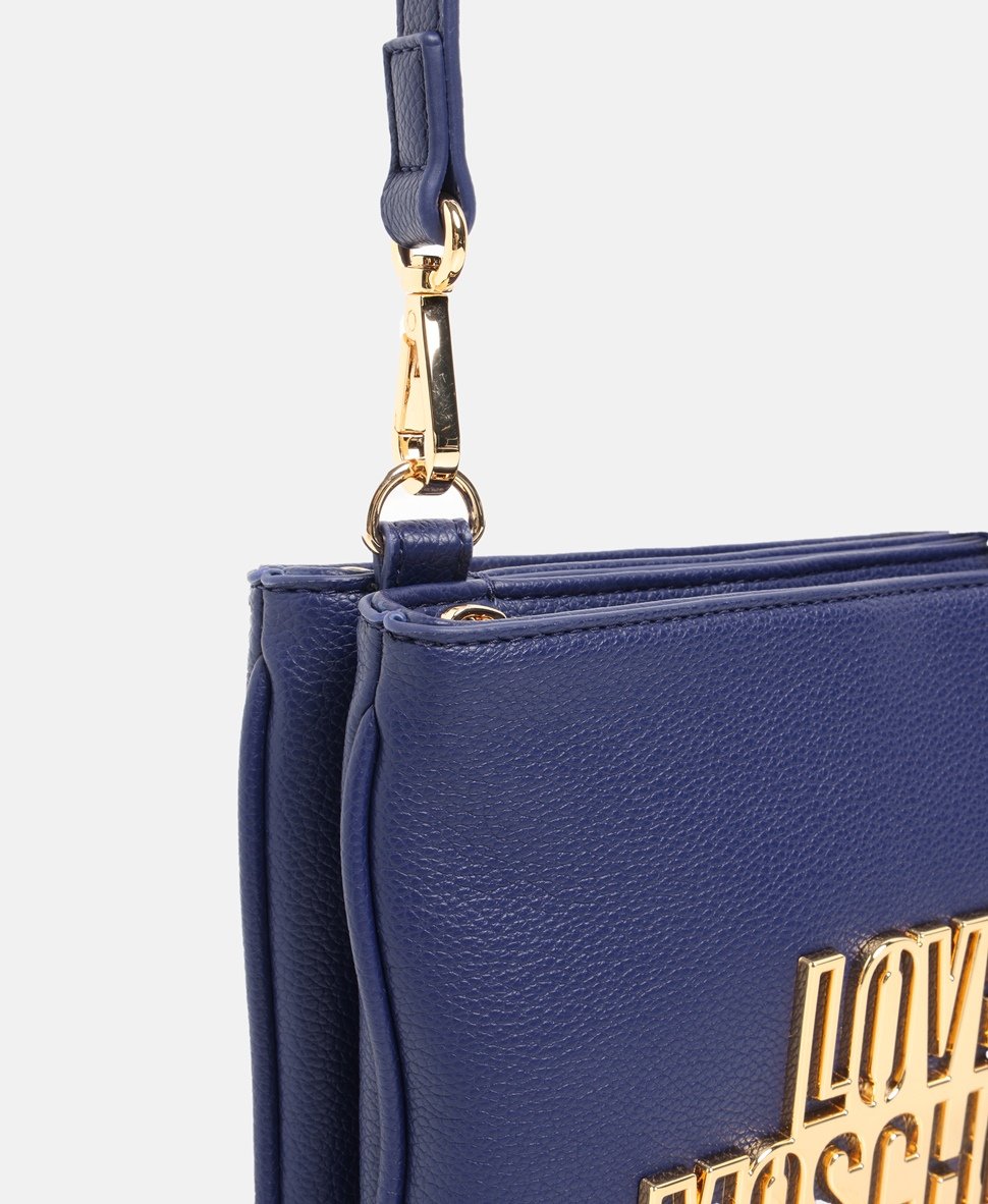 Love Moschino taška messenger Modrá 2