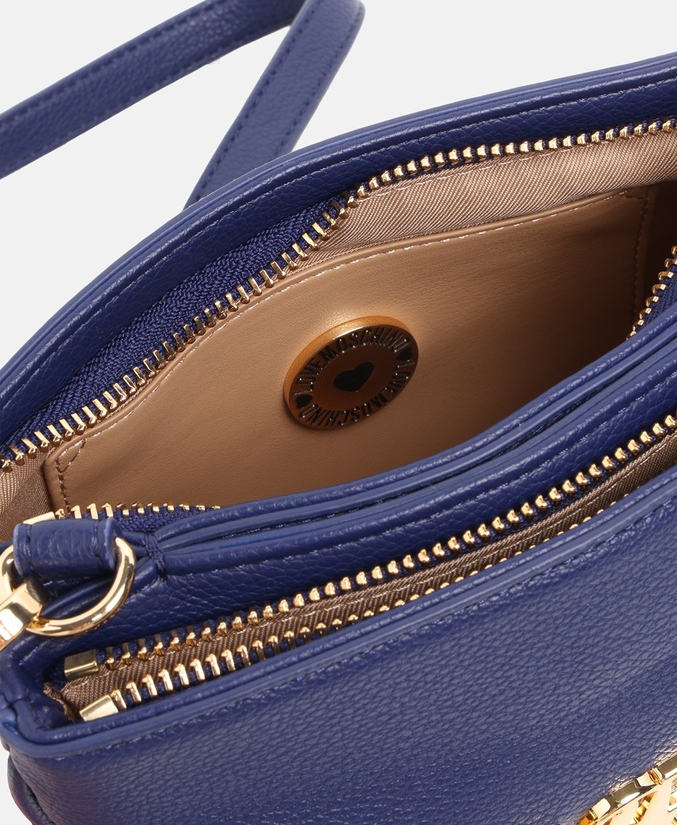 Love Moschino taška messenger Modrá 3