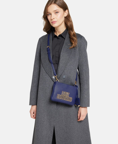 Love Moschino taška messenger Modrá 5
