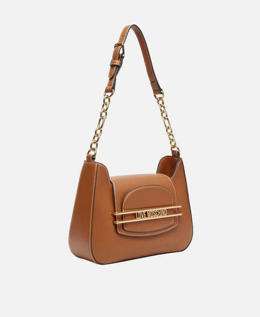 Love Moschino kabelka přes rameno Hnědá 1