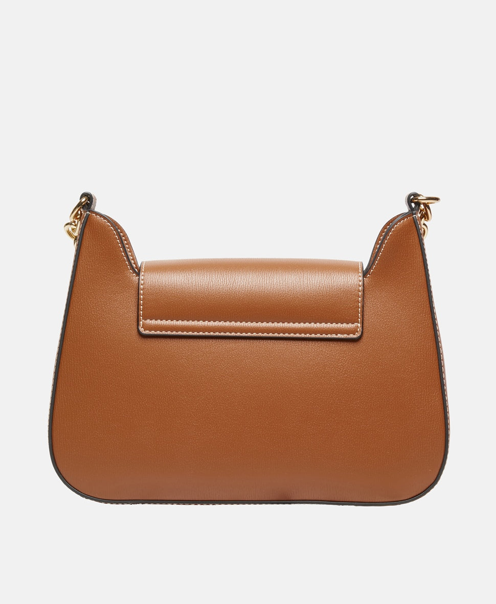 Love Moschino kabelka přes rameno Hnědá 4