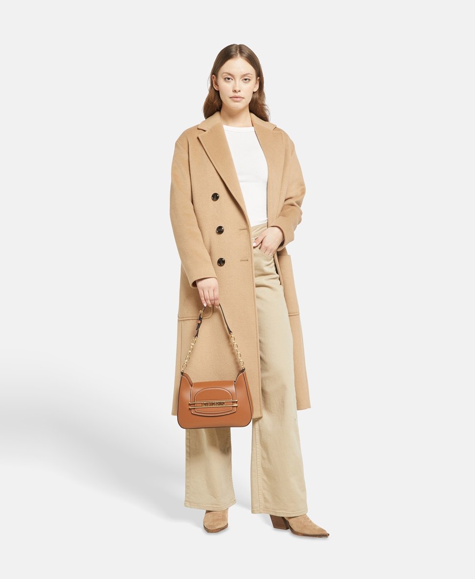 Love Moschino kabelka přes rameno Hnědá 5