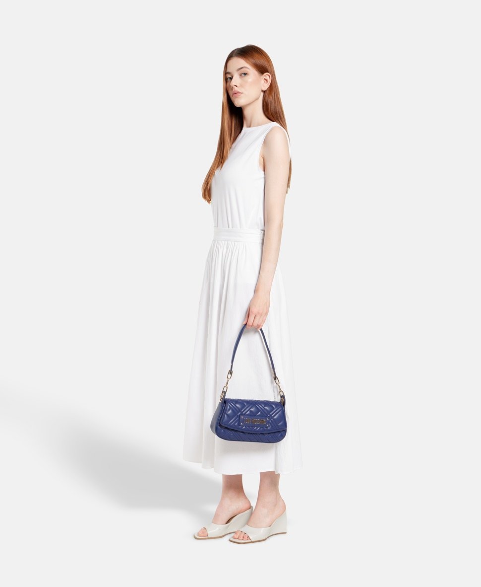 Love Moschino kabelka přes rameno Modrá 5