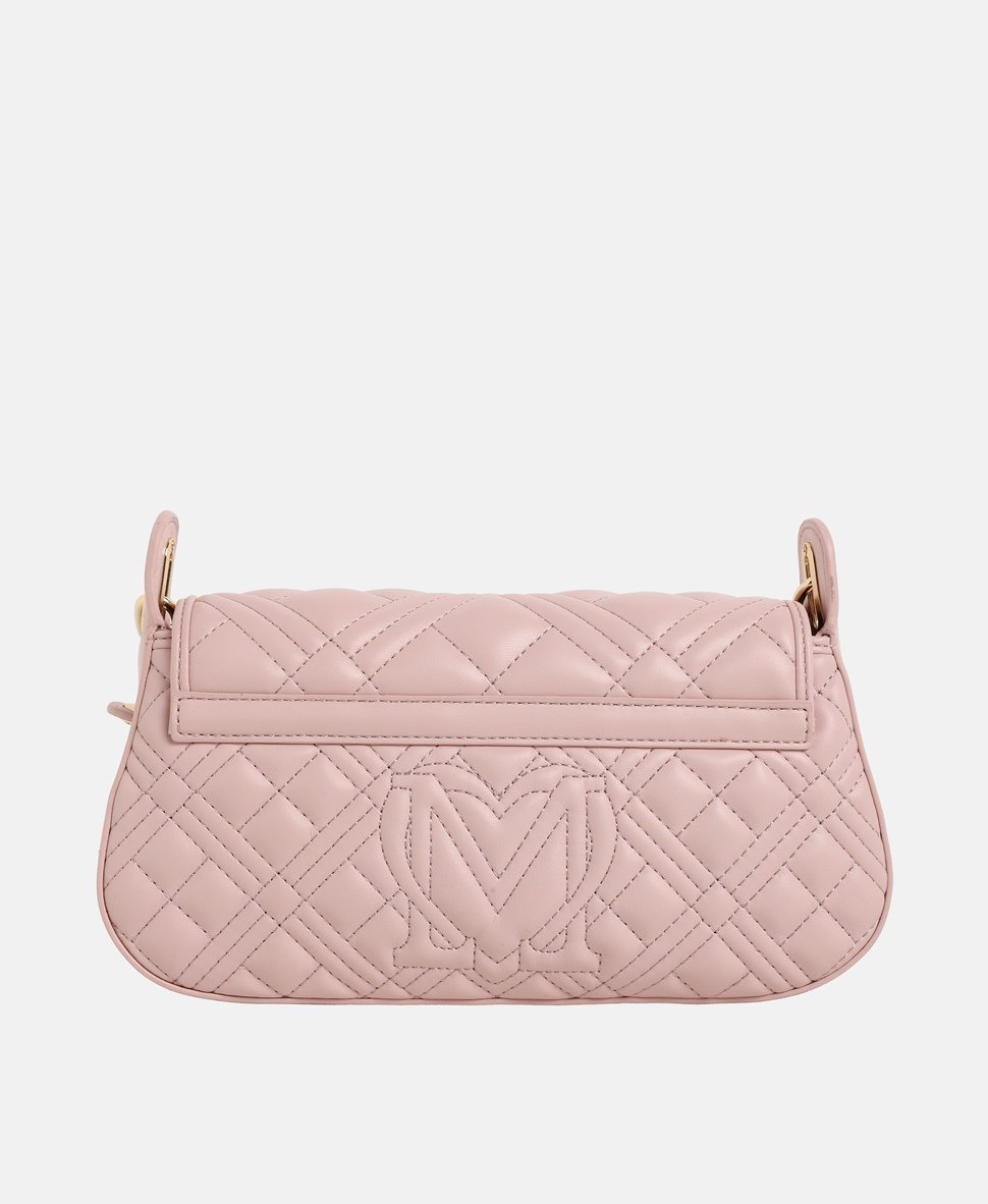 Love Moschino kabelka přes rameno Starorůžová 4
