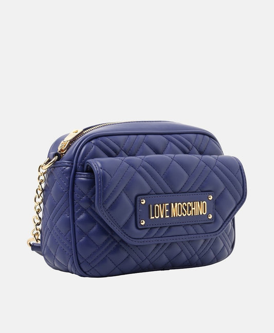 Love Moschino kabelka přes rameno Modrá 1