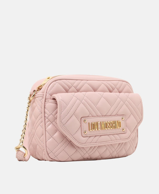 Love Moschino kabelka přes rameno Starorůžová 1