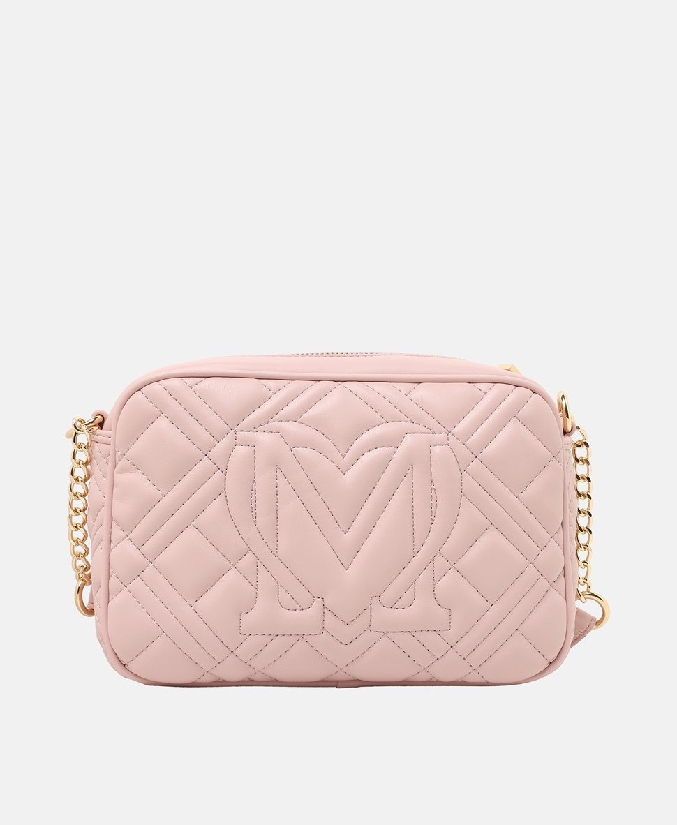 Love Moschino kabelka přes rameno Starorůžová 4