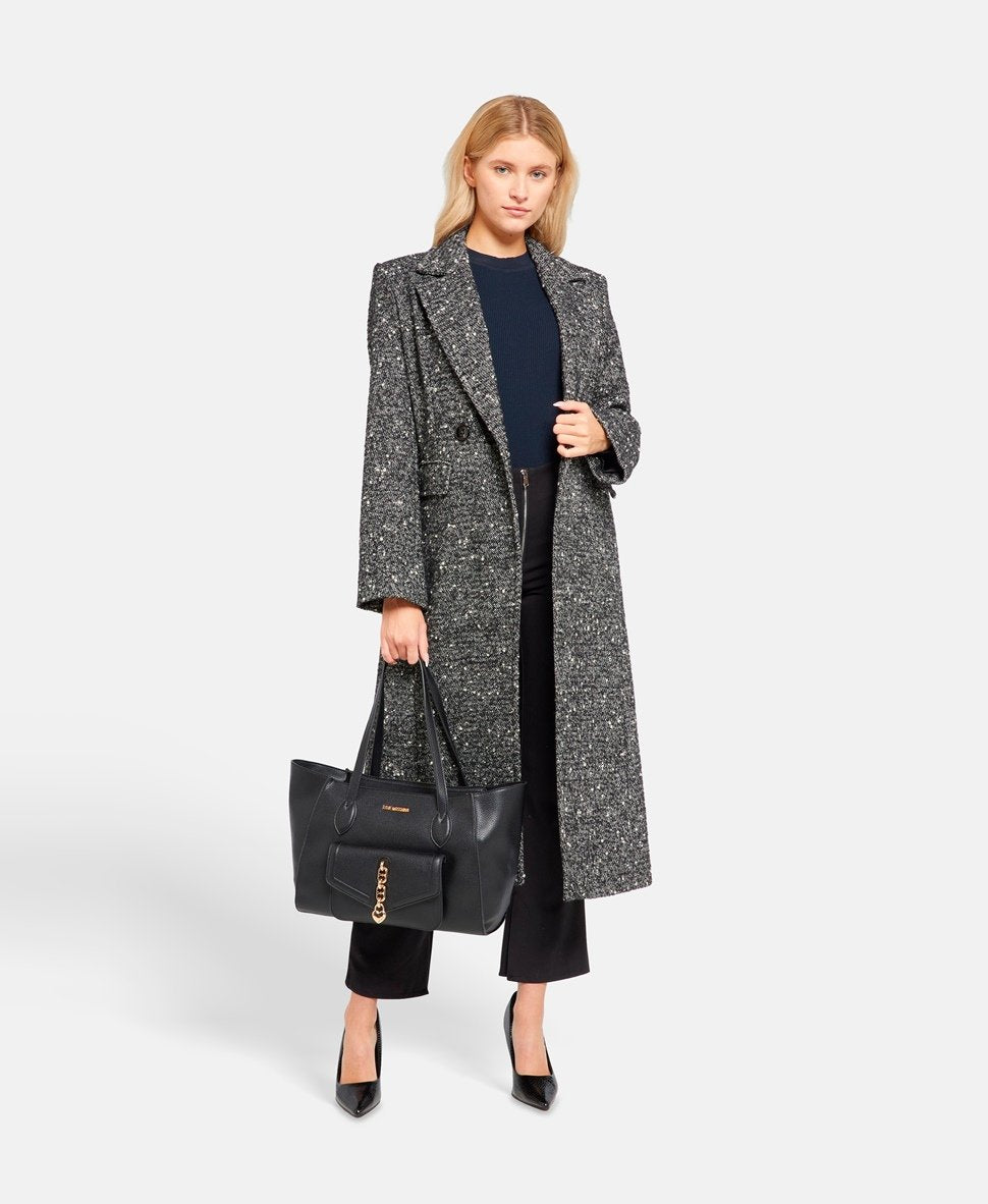 Love Moschino kabelka tote Černá 5
