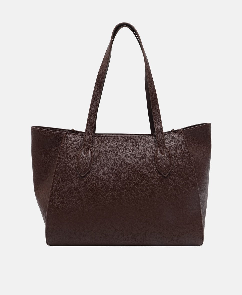 Love Moschino kabelka tote Tmavě hnědá 4