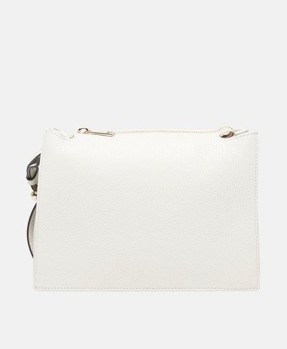 Furla Kožená messenger taška Bílá 4