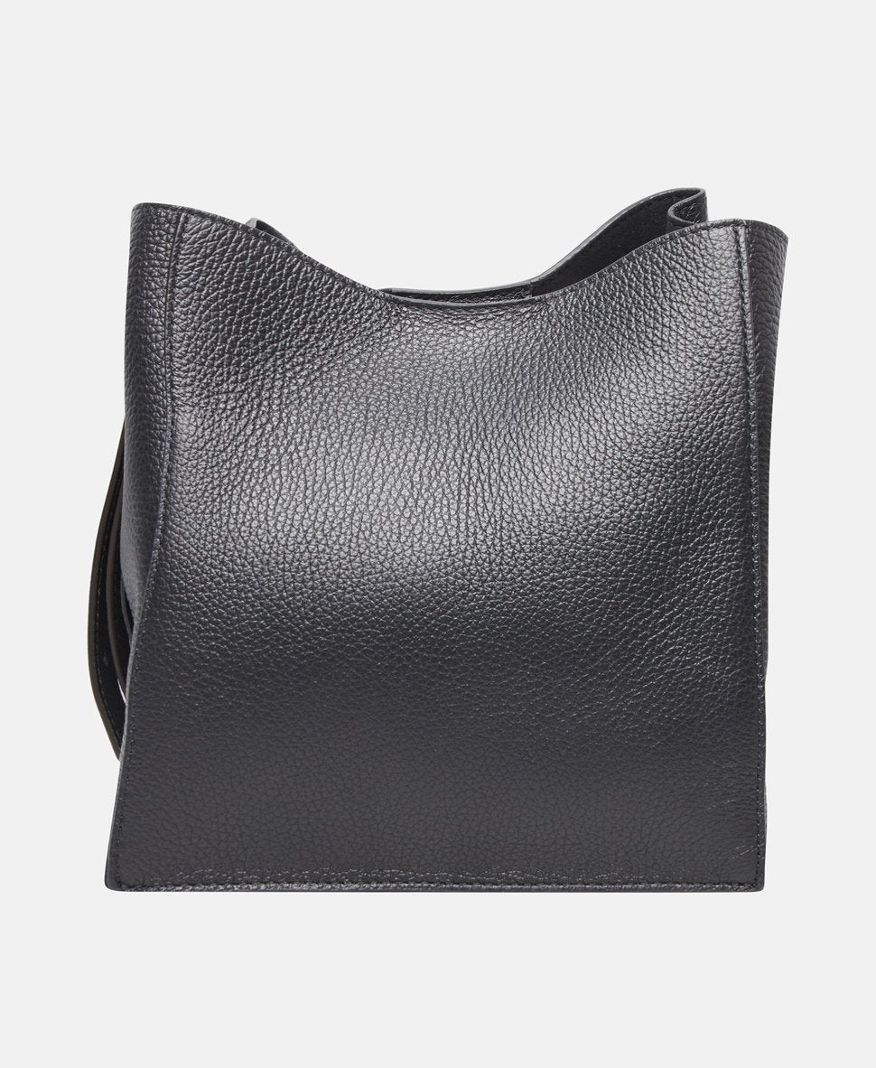 Furla Kožená kabelka přes rameno Černá 4