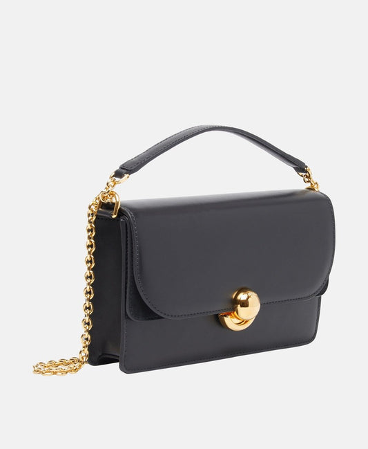 Furla kožená kabelka Černá 1