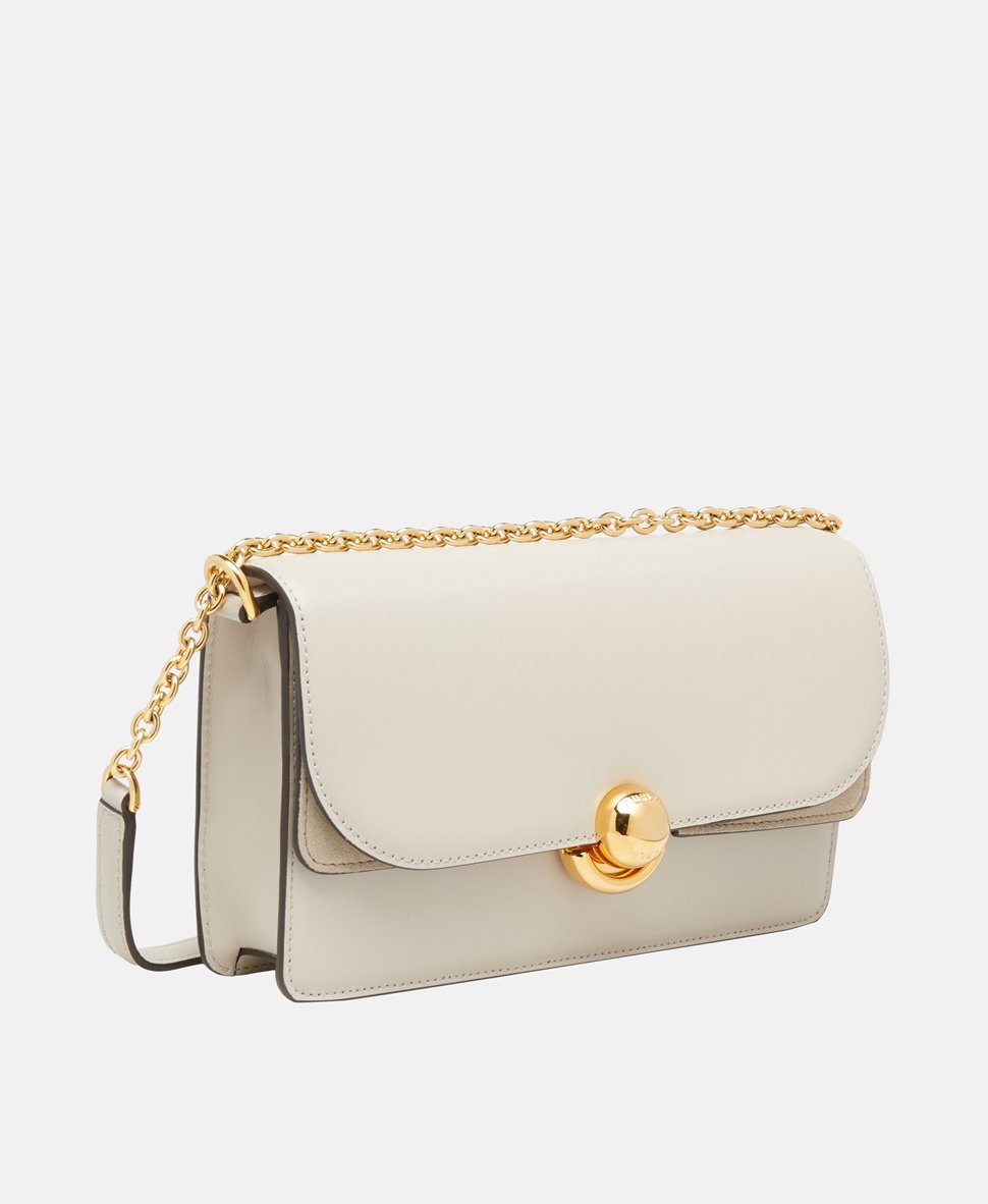 Furla kožená kabelka Bílá vlna 1