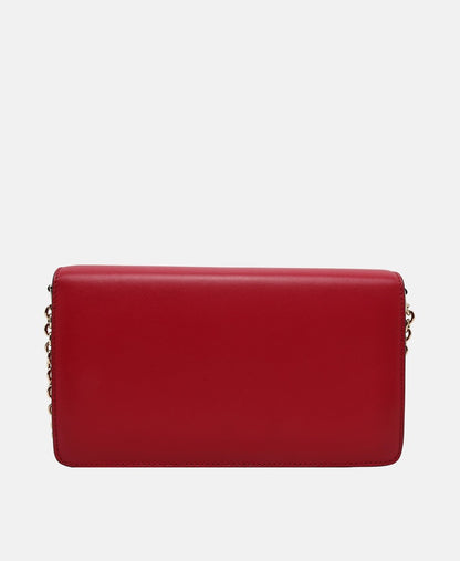 Furla kožená kabelka Červená 4