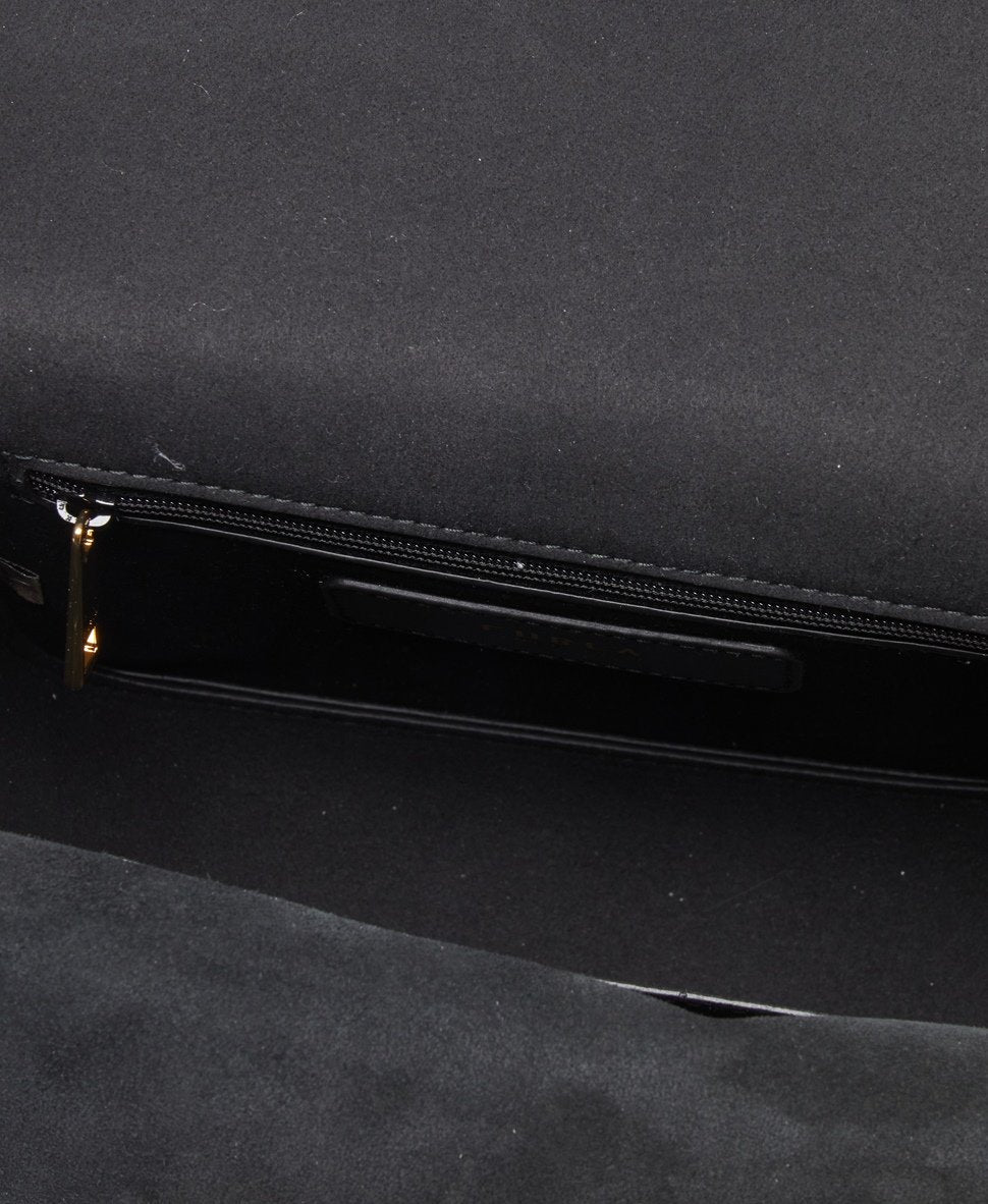 Furla Kožená messenger taška Černá 3
