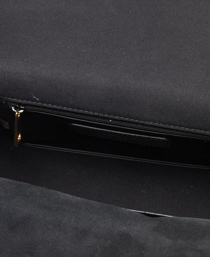 Furla Kožená messenger taška Černá 3