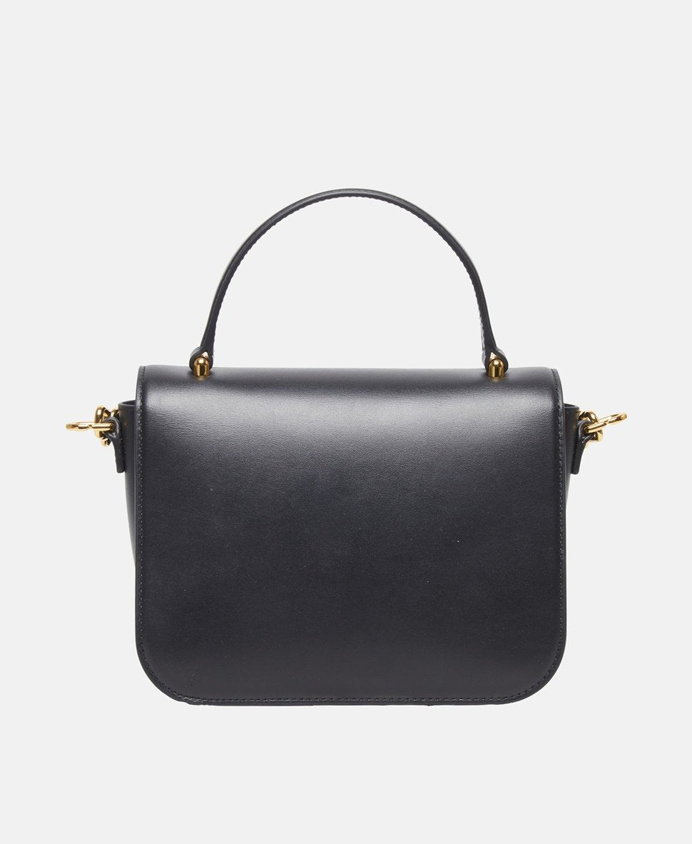 Furla Kožená messenger taška Černá 4