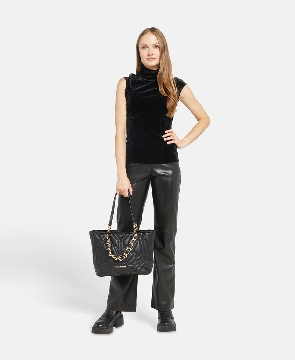 Plein Sport kabelka shopper Černá 5